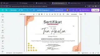 Cara membuat cover, sertifikat, dan banner trepod di canva