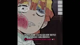 🌹✨agan sus retos✨🌹🗣️ #anime #kimetsunoyaiba #aoi😐💙🩵 #zenitsuagatsuma⚡💛