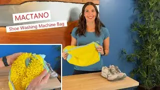 MACTANO Shoe Washing Machine Bag, soft and easy to use #shoes #laundry #laundryhacks