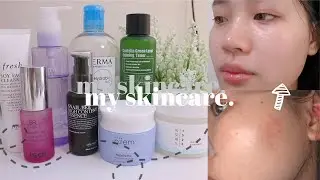 affordable skincare routine for sensitive/dry skin 🧖🏻‍♀️ 겨울 나이트 스킨케어 루틴 2020