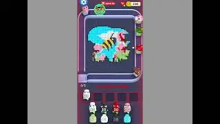 Color Blast: Block Shooter Level 36 Gameplay
