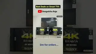 SONY Bravia TV.... The best deals on smart TV's are livee nowww....😍😎🙌 #viral #tv