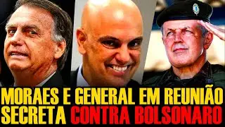 #1 O TRAIDOR-GENERAL! MORAES PEGO EM REUNI&Atilde;O CLANDESTINA PARA TRAMAR A PRIS&Atilde;O DE BOLSONARO!