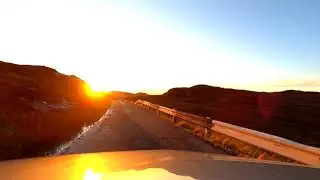 Driving in Scotland &ndash; Single Track Road to Achmelvich Beach