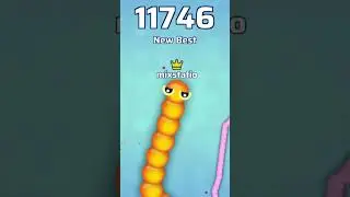Snake game 🔥🔥#snakeio #slitherio #wormszone #snakegame #shorts #gaming #mobilegame #film #edit