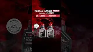 Berikan performa dan perlindungan luar biasa untuk mesin Toyota-mu dengan Motul TRD Sport Engine!