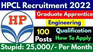 HPCL Apprentice Recruitment 2022