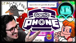 O MEGA GARTIC PHONE DE 50 PESSOAS COMPLETO