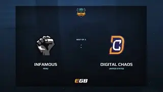 Infamous vs Digital Chaos, Game 1, Dota Summit 7, AM Qualifier