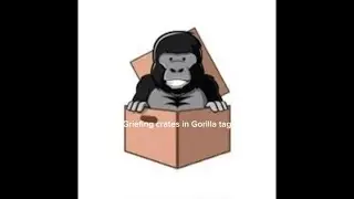 Griefing crates in gorilla tag ( kinda funny )