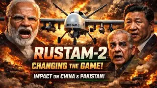 India's Rustom-2 (Tapas) Drone: Why China & Pakistan Are Worried? 🇮🇳