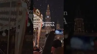 Christmas eve in vienna /santaclause coming