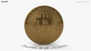 Bitcoin 3D model by 3DModels.org