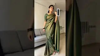 🎉Office wear saree#professional look#shorts#video##