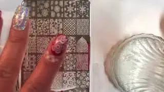 Esmaltes normales con pintura acrílica ?????para estampar
