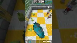 Minecraft PE Squash Plants Vs zombies #shorts