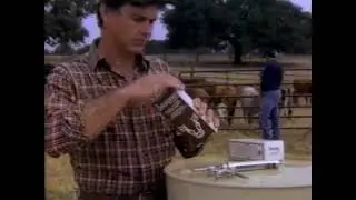 Ivomec Ivermectin Injection Cattle Commercial | 1980s | 1990s