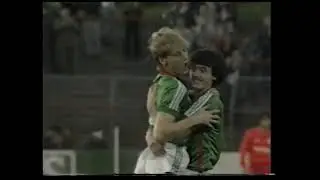18/09/1984 Uefa Cup 1st Round 1st leg GLENTORAN v STANDARD LIEGE