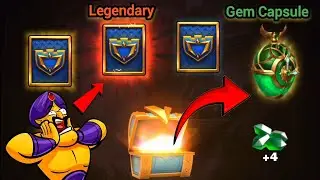 OMG 😳 I Got a Legendary Card & Gameplay capsule! Castle Crush 