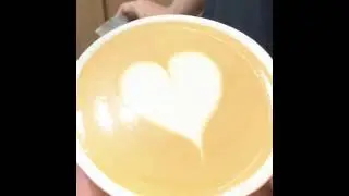 Amazing Basic Latte Art Skill 2021☕