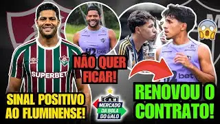 😱 HULK SINAL POSITIVO AO FLUMINENSE E STAFF COSTURA LIBERA&Ccedil;&Atilde;O! KAU&Atilde; PASCINI TEM CONTRATO RENOVADO!