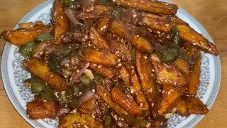 Resturant Style Honey Chilli Potato | Crispy & Easy Recipe | Chinese Starter at Home