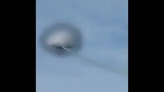 F/A-18 transonic vertical climb with vapor cone by the #BlueAngels #airshow #aviation #fighterjet