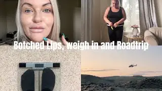 Weight Loss Vlog Week #1 - Botched, WEIGH IN and Road Trip