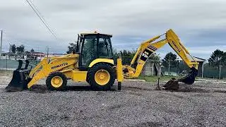 Retroescavadora Komatsu WB93R 2007