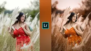 Cinematic orange colour grading Lightroom photo editing//Lightroom preset download free//