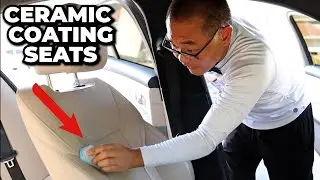 My Ceramic Coating On Seats Process - Best In Class Detailing