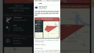 Golden City, Missouri Tornado Emergency May 22nd, 2019 Update