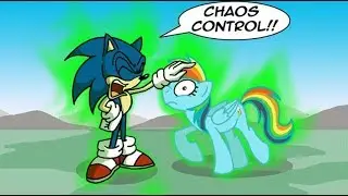 [MLP Comic Dub] The Chaos Control (comedy crossover)