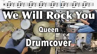 We Will Rock You【Drumscore】Queen