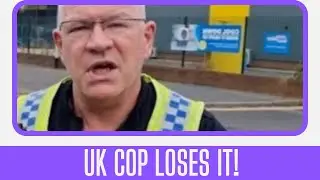 UK Cop&rsquo;s INSANE Roadside Meltdown Caught on Camera! 