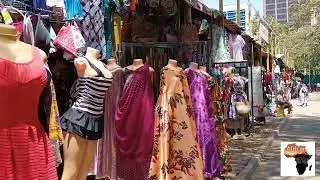 Nairobi Drive Through | Expressway → Upper Hill → CBD → Maasai Market | 4K City Tour