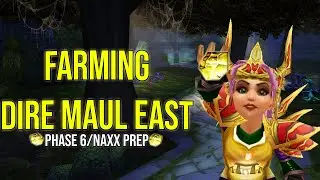 Classic WoW - Warlock Solo Dire Maul East Guide! (Season of Mastery)