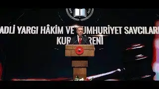 Cumhurbaşkanımız Erdoğan, Adli Yargı Hakim ve Cumhuriyet Savcısı Kura Töreni’nde konuştu