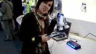Shiny Media presents the Star Wars Light Sabre Skype phone