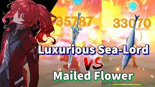 This Free Mailed Flower Claymore is SO GOOD! | Mailed Flower vs Luxurious Sea-lord