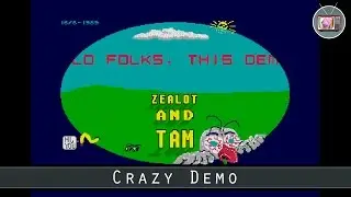 Crazy Demo by O.U.C.H., 1989 | Atari ST Intro