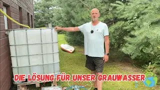 💧 DIE LÖSUNG fürs Abwasser! So wird Duschwasser wieder trinkbar 😱 | Tiny House & Camper