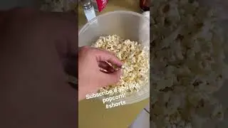 Eating popcorn ASMR