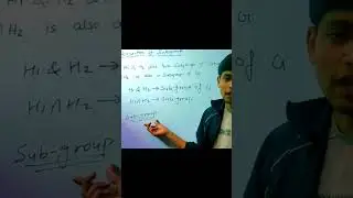 #basic concept of subgroup/ intersection of subgroups/#shorts..