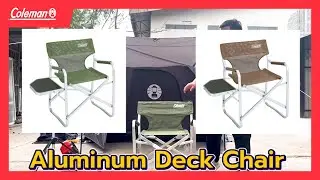 EP83 สินค้ามาใหม่ Coleman JP Aluminum Deck Chair Mesh