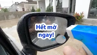 Những mẹo Xử Lý Mờ kính Chiếu Hậu | Ai cũng làm được!