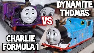 FASTEST MOTORIZED ENGINES CHARLIE FORMULA 1 VS DYNAMITE THOMAS COMING SOON #train #thomasandfriends