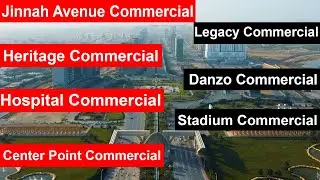 Big Commercial Plots Locations - Prices & Construction SOP's - Bahria Town Karachi
