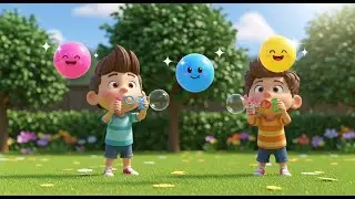 Three Little Toy Bubbles Pop Pop Pop 🫧 | Nursery Rhymes for Kids & Baby Songs
