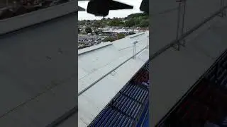 Close Call: DJI Mini 3 Pro nearly crashed in Football Stadium!